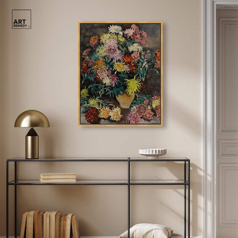 Louis Valtat Dahlias Canvas by Art Remedy