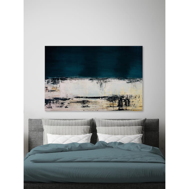 Dark and Stormy Print on Wrapped Canvas