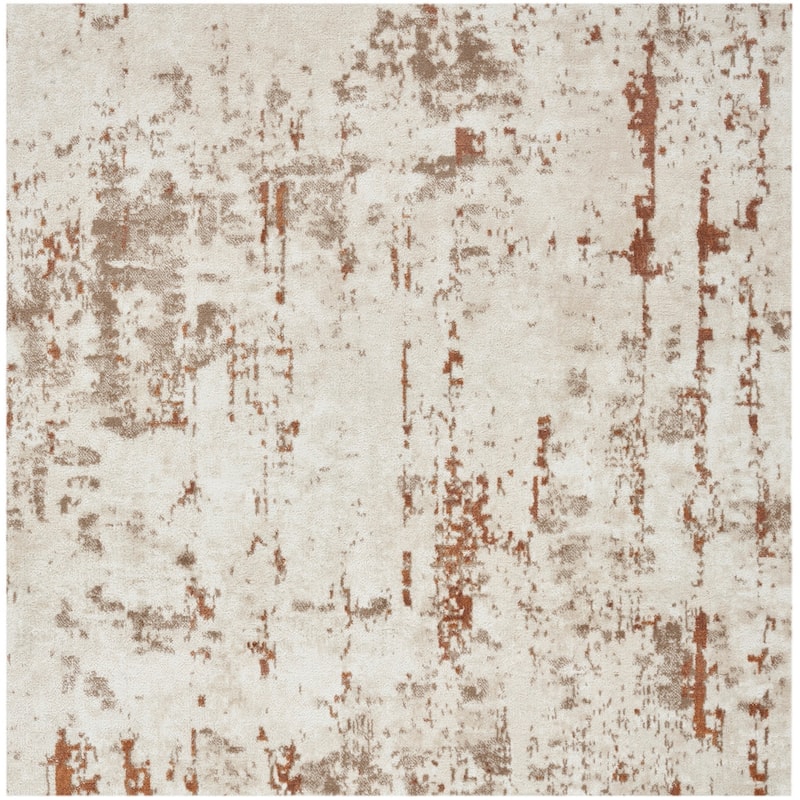 Nourison Concerto Modern Abstract Distressed Area Rug.