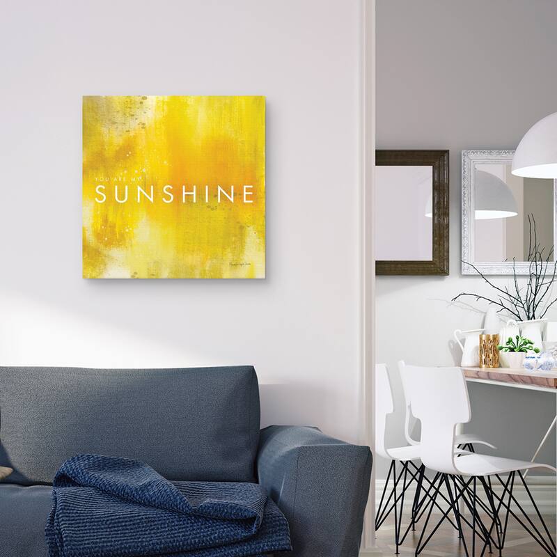 Sunshine by Mercedes Lopez Charro Canvas Art Print