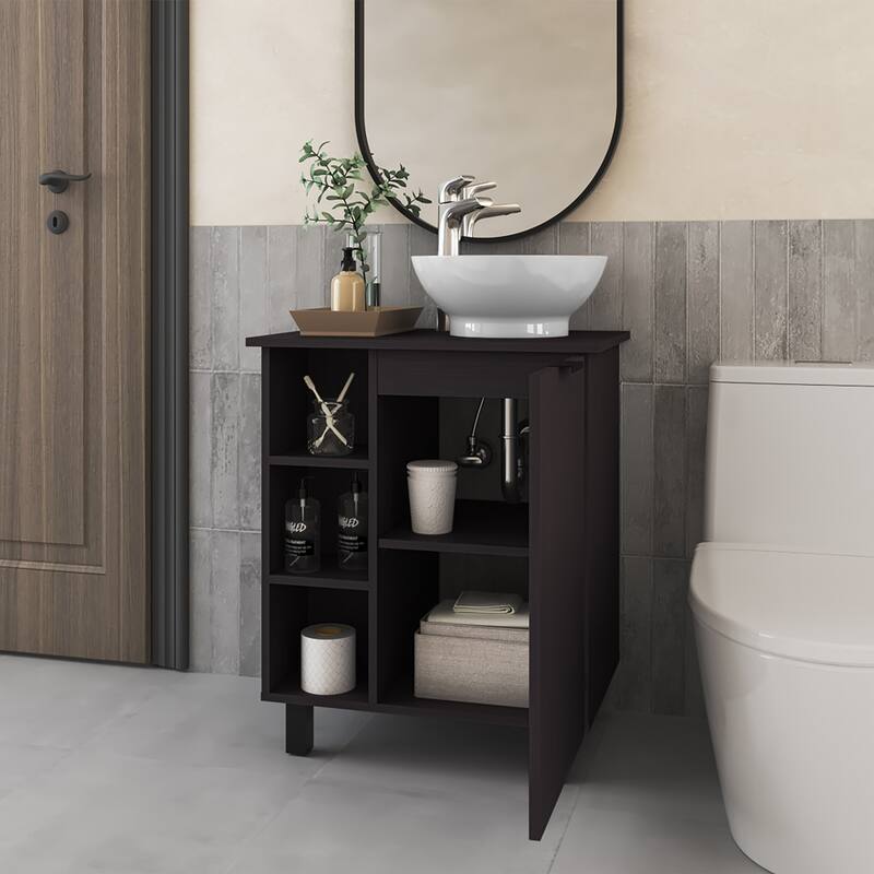 Stites Vanity Sink, Bathroom, Black