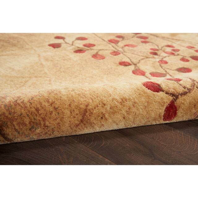 Copper Grove Oxford Floral Area Rug