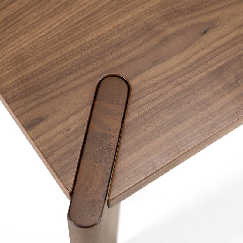 Modrest Edelman Mid-Century Modern Walnut Dining Table