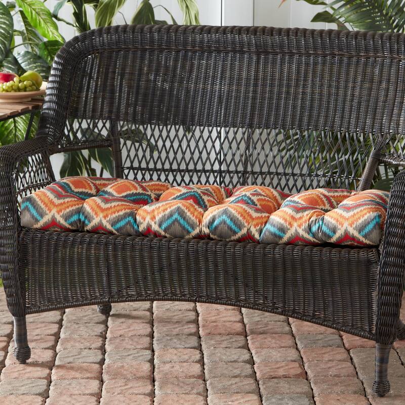 Greendale Home Fashions Global 44-inch Outdoor Swing/Bench Cushion