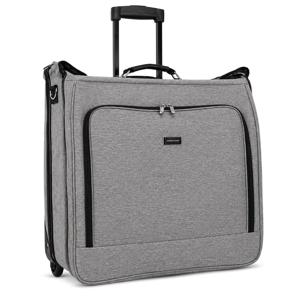 Geoffrey Beene Rolling Garment Bag With Shoulder Strap - 22" Folded