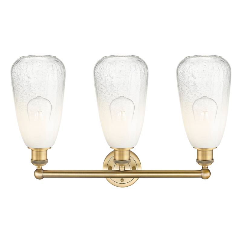 Innovations Lighting Endless Possibilities Edison - Brookhaven Almond - 3 Light 24" Bath Vanity Light