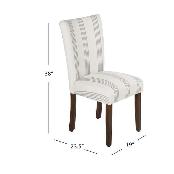 dimension image slide 0 of 8, HomePop Classic Parsons Dining Chair - Set of 2