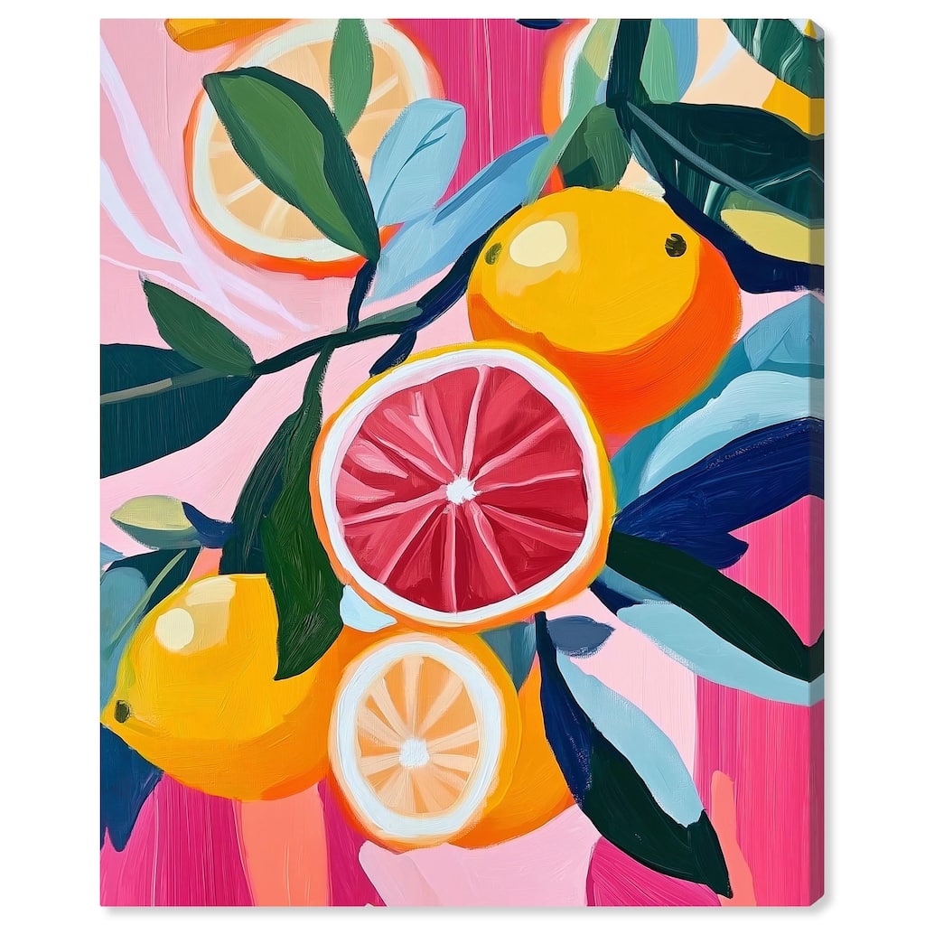 Juicy Paradox I Canvas by Art Remedy, Gallery Wrapped