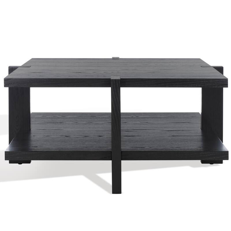 SAFAVIEH Couture Quigley 2-Tier Square Coffee Table - 40 in. W x 40 in. D x 18.3 in. H
