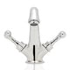 preview thumbnail 3 of 11, Brighton Single Hole Lever Style Two Handles Traditional Bathroom Faucet With Pop-up Drain Assembly