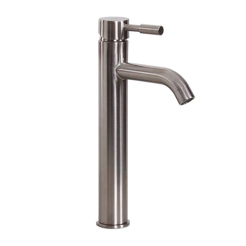 Elite High-temperature Rectangular Ceramic Bathroom Sink and Faucet Combo