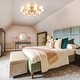 preview thumbnail 14 of 22, 38.5" Mid Century Semi Flush Mount Ceiling Light Modern Sputnik Chandelier
