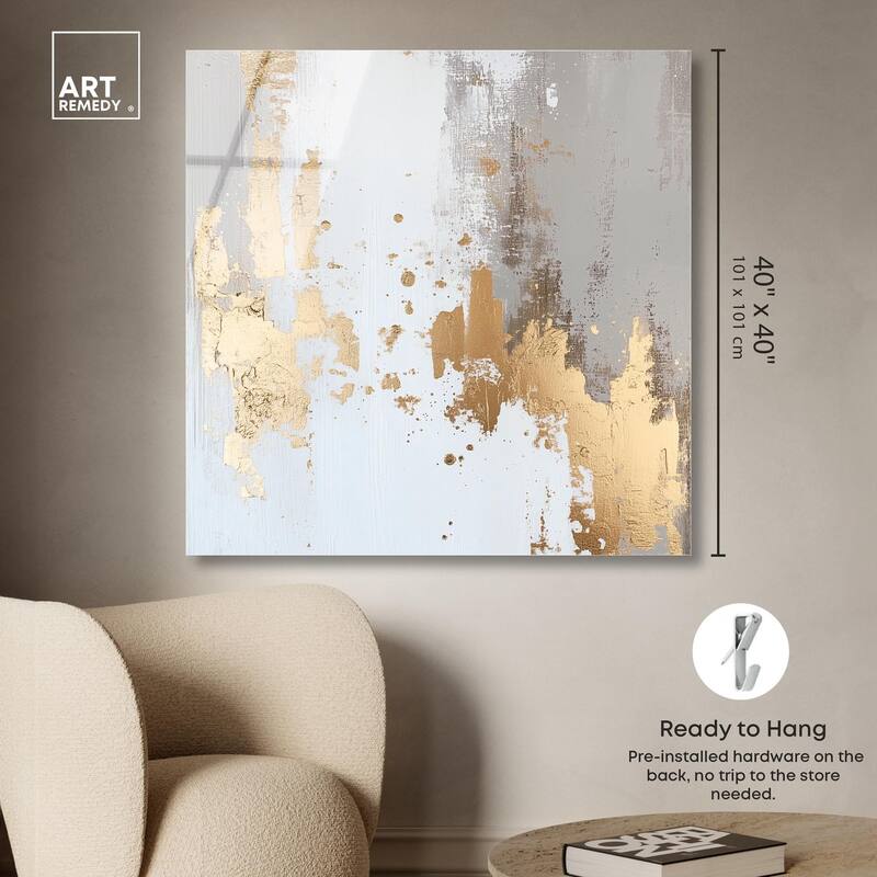 Ghostly Glimmer II Acrylic by Art Remedy, Ready to Hang