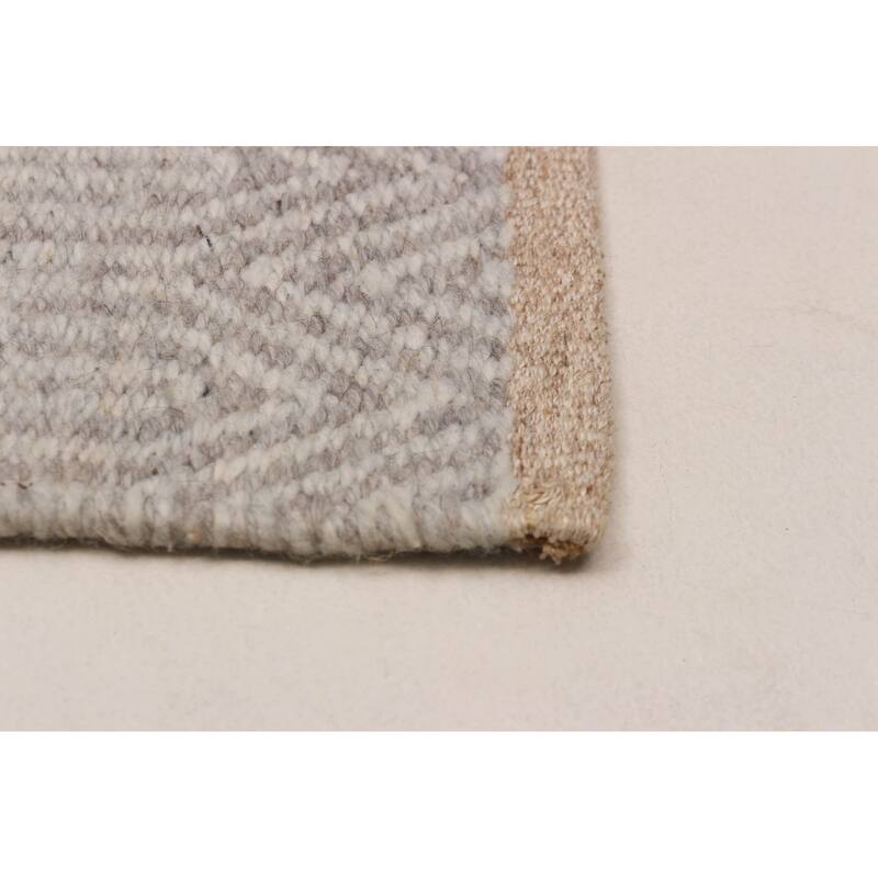 Nevada Beige, Taupe Kilim 5'1" x 7'5" - 5'1 x 7'5