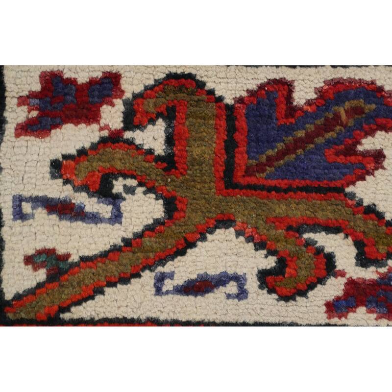 Hand Knotted Oriental 100% Wool Carpet Traditional Medallion Red Heriz Area Rug - 12' 3'' X 9' 9''