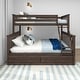 preview thumbnail 2 of 9, Max and Lily Twin XL over Queen Bunk Bed with Storage Drawers