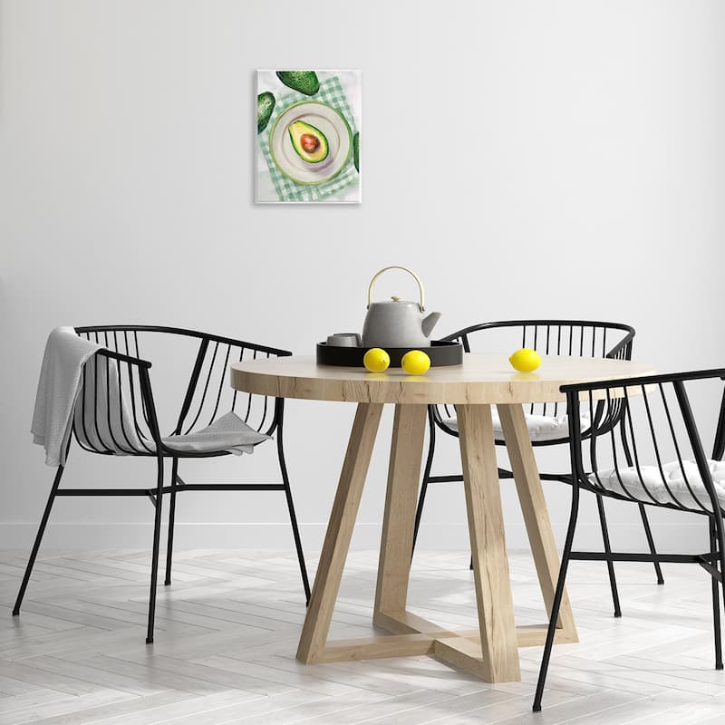 Stupell Delicious Avocado on Plate Wall Plaque Art Design By Lil' Rue