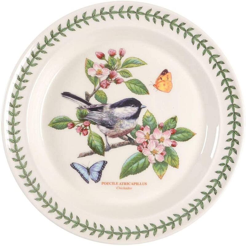 Portmeirion Botanic Garden Birds Dinner Plate