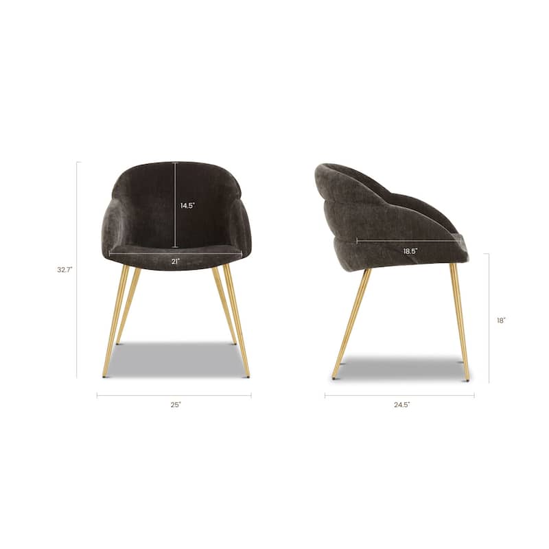 Poly & Bark Como Dining Chair (Set of 2)