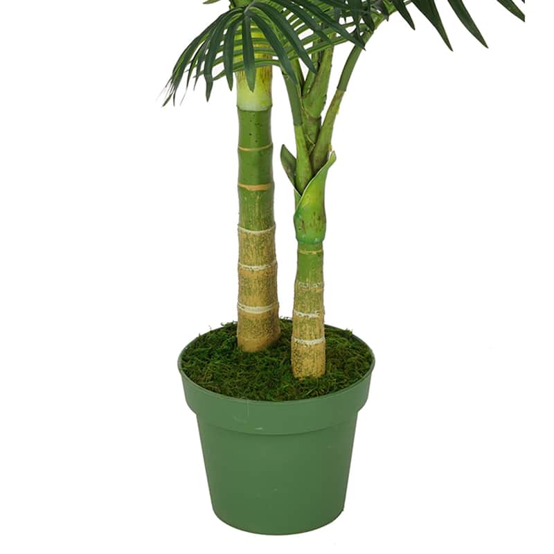Faux 4ft Golden Cane Palm Tree