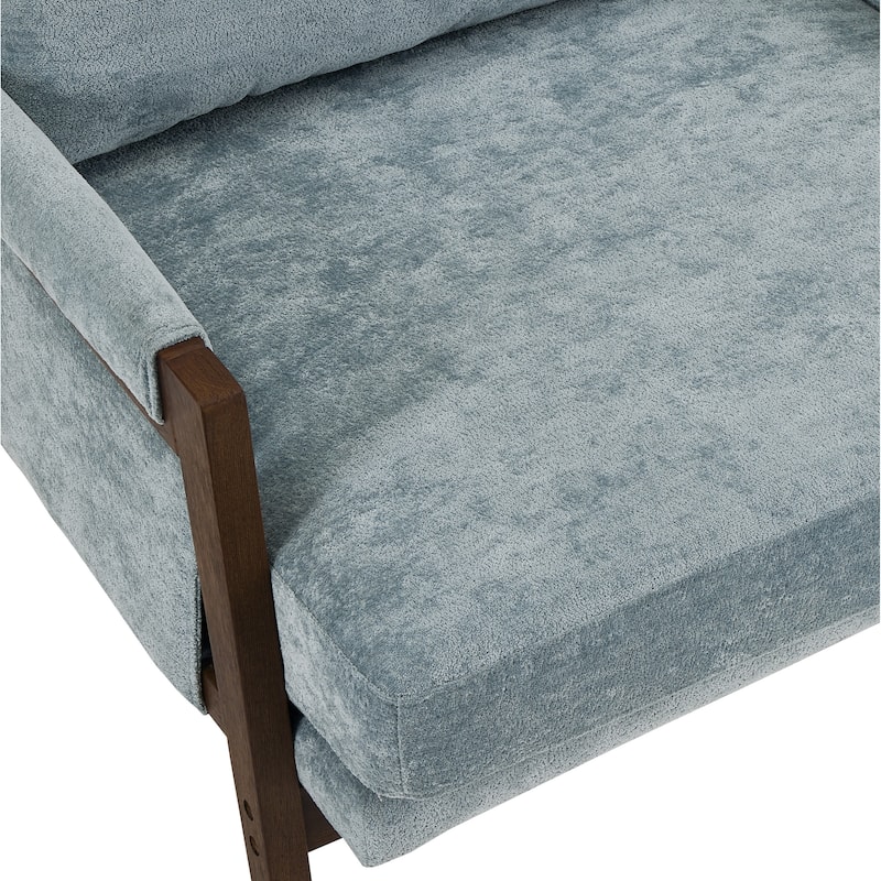 35.4" Velvet Arm Chair