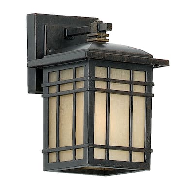 Hillcrest 1-Light Outdoor Wall Lantern in Imperial Bronze