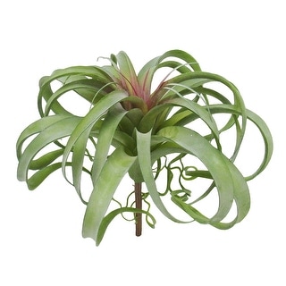 Giant Large Green Red Artificial Tillandsia Succulent Stem Plant ...