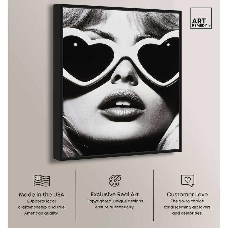 Love Through the Lens Canvas by Art Remedy