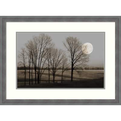 Framed Art Print November Moon by Heather Jacks 30 x 22 inch