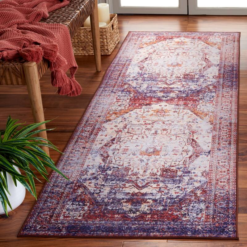SAFAVIEH Tucson Marilia Transitional Machine Washable Rug