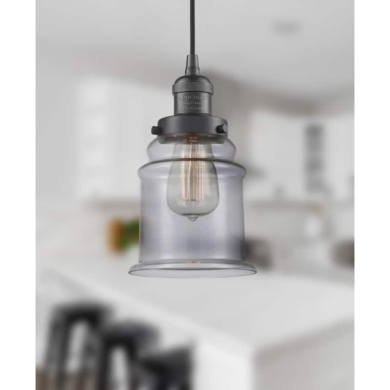 Innovations Lighting Canton 6" Wide Mini Pendant - Cord Suspension