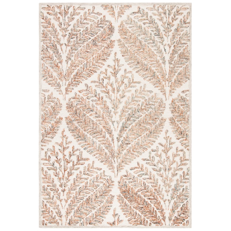 SAFAVIEH Handmade Capri Kert Wool Rug - 5' x 8' - Ivory/Brown