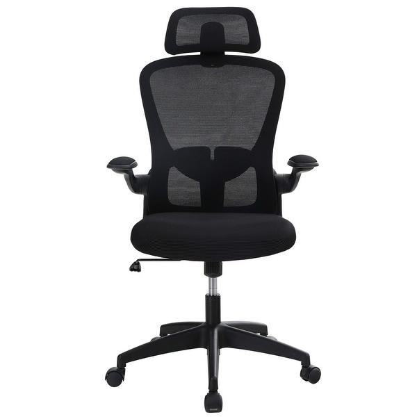 Ergonomic Office Desk Chair 360 Swivel Mid Back Computer Mesh Chair Metal Base 