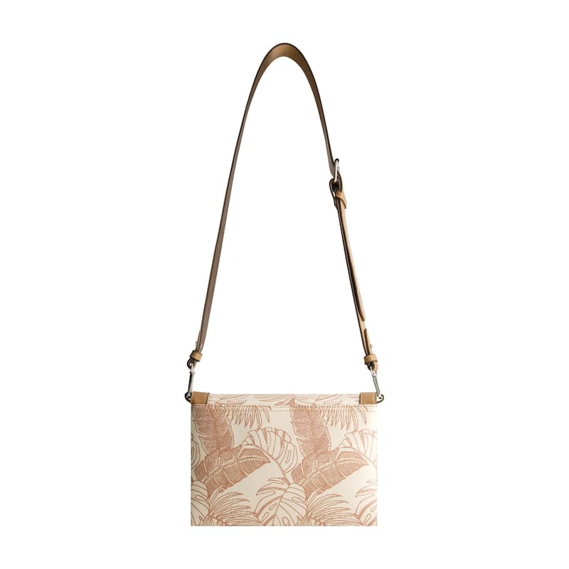 Tommy Bahama Graphic Leaf Print City Handbag