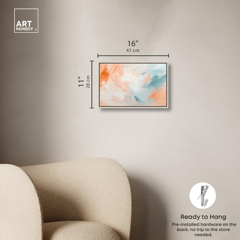 Sunrise Palette II Canvas by Art Remedy