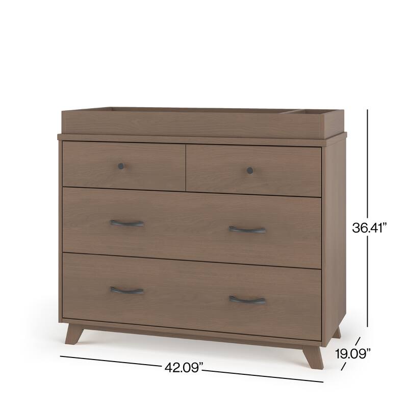 Soho 3 Drawer Dresser with Dressing Kit