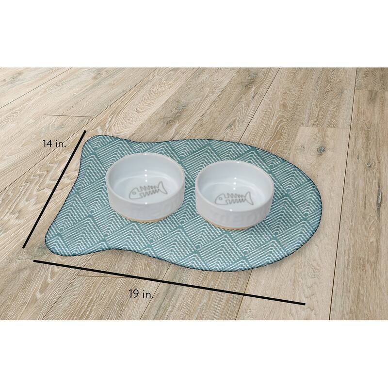 Lifeflor Pet Feeding Mat for Dogs and Cats
