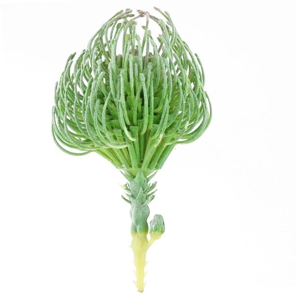 Table Desk Plastic DIY Craft Artificial Emulational Plant Green 2.8 Inches Dia