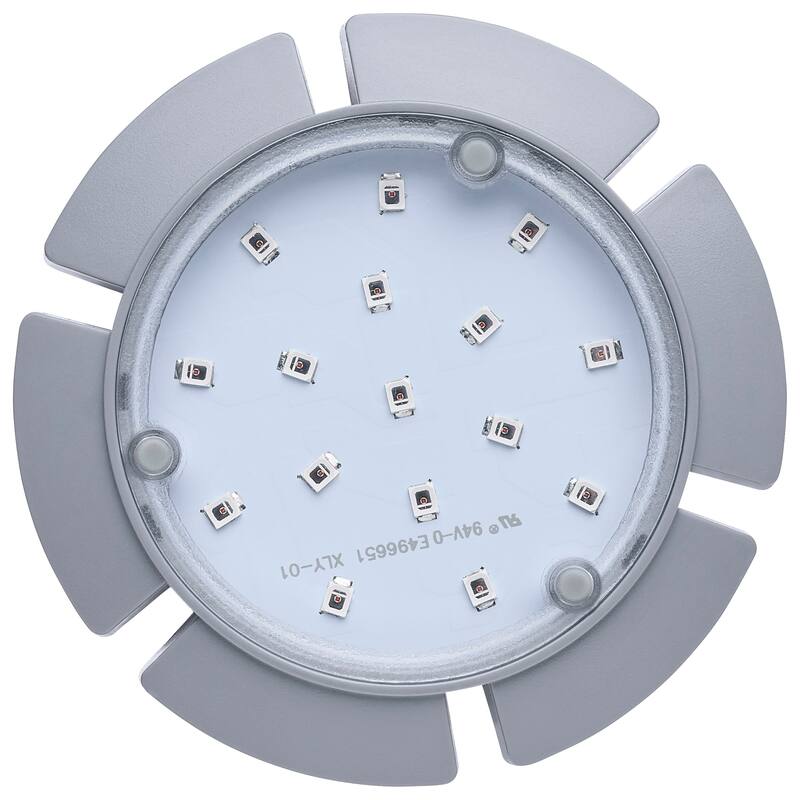 27 Watt 1600K Turtle Friendly 585Nm Amber Corncob - Dark Gray