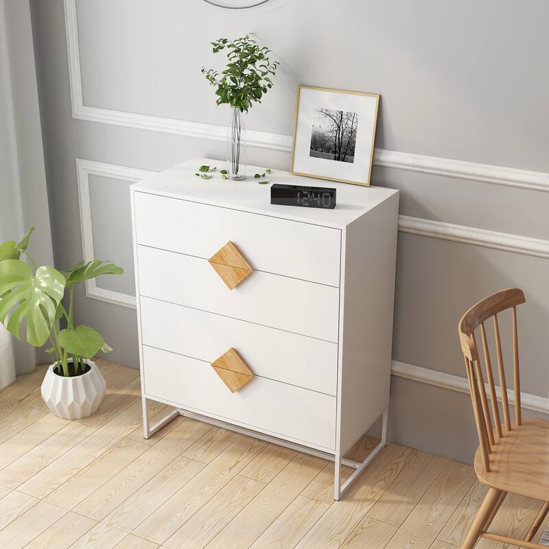 Solid Wood Special Shape Square Handle Design