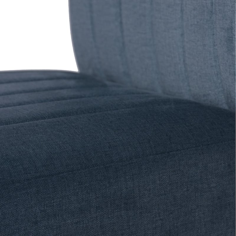 Contemporary Upholstered Dining Chairs, Set of 2