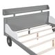 preview thumbnail 17 of 16, Stylish Full Size Car-Shaped Bed with Storage, Solid Pine Wood Frame, and Safety Rails, Ideal for Kids' Rooms
