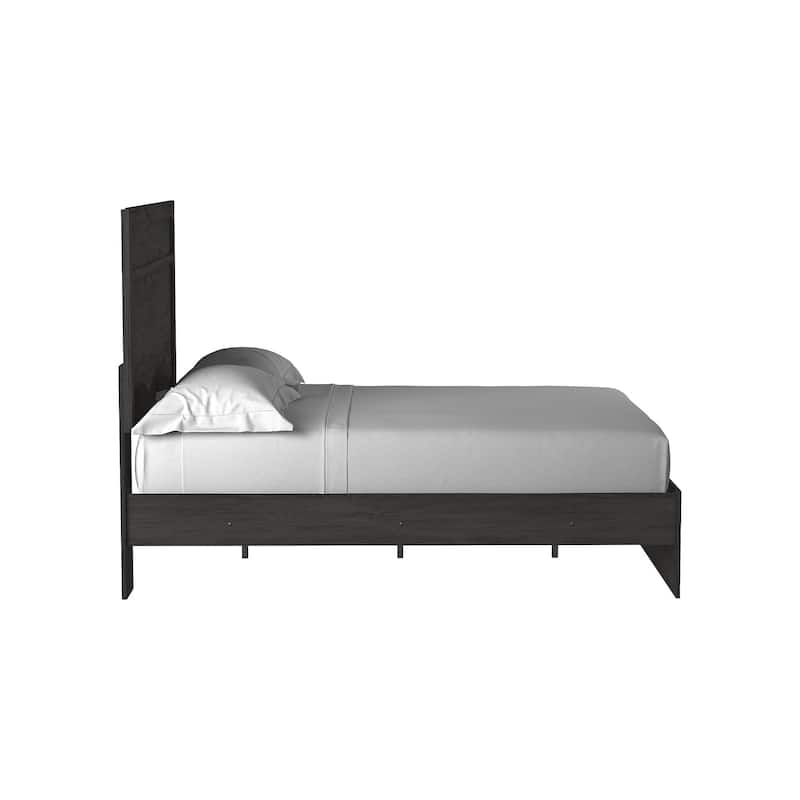 Belachime Black Panel Bed