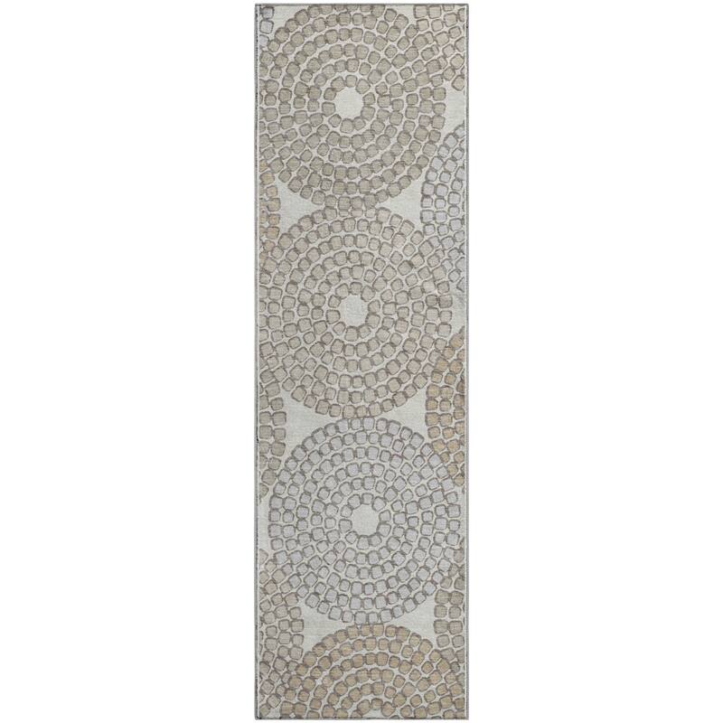 Premium Washable Super Soft Mosaic Colosseum Mayfield Rug