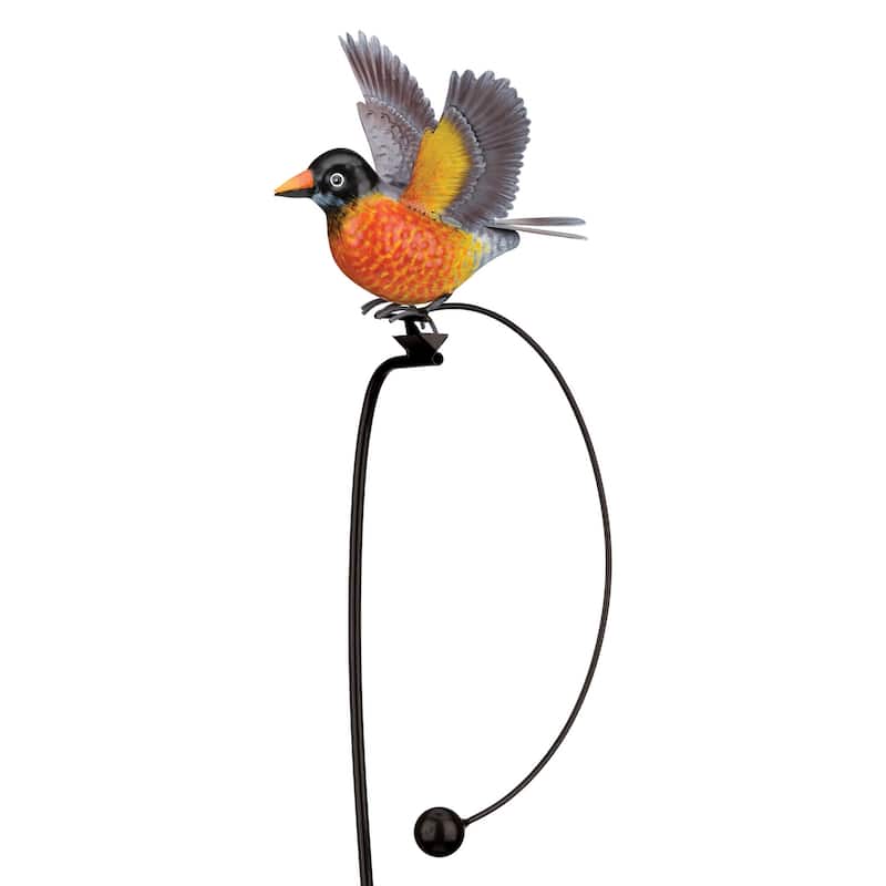 Rocker Bird Stake - Robin