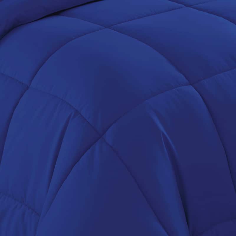 Sweet Home Collection Luxury Solid Bed-In-a-Bag with Sheet Set