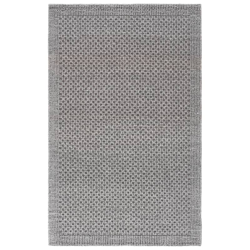 SAFAVIEH Handmade Natura Dorte Casual Wool Rug - 4' x 6' - Grey