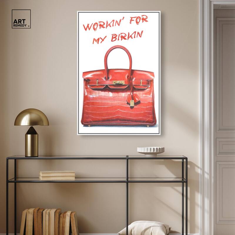 Doll Memories - Red Dream Canvas by Art Remedy