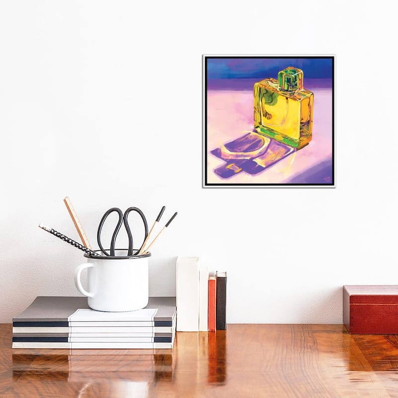 iCanvas "Iridescent Scent" by Very Berry Framed
