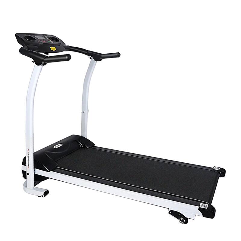 High Performance Folding Treadmill, Workout Running Machine with LCD Display and Phone Slot